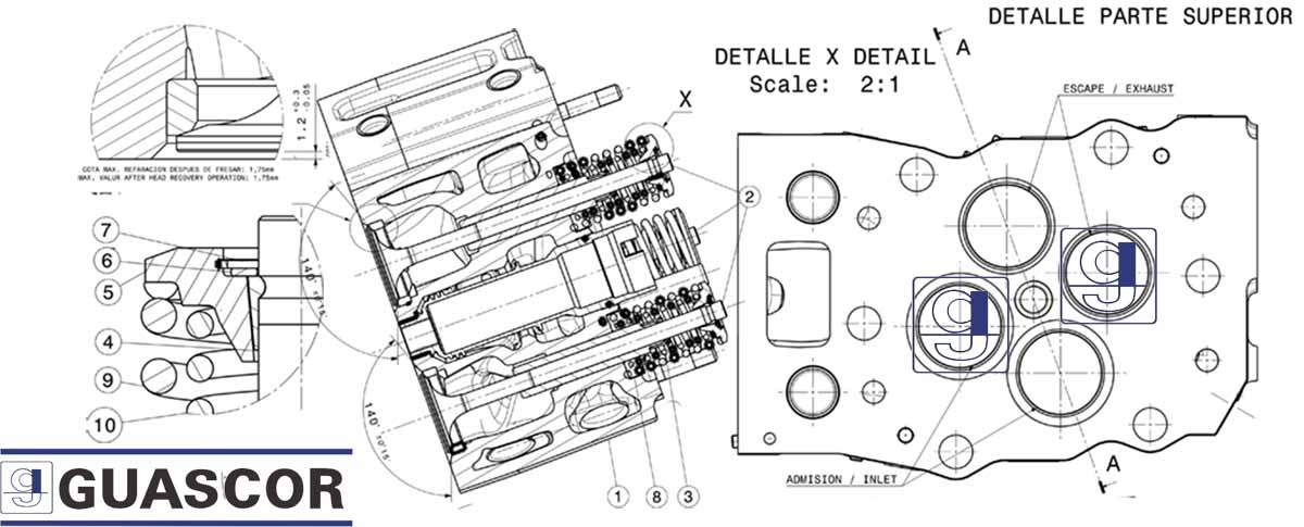 Guascor / Siemens Genuine &amp; OEM Gas, Diesel and Marine Engine Parts