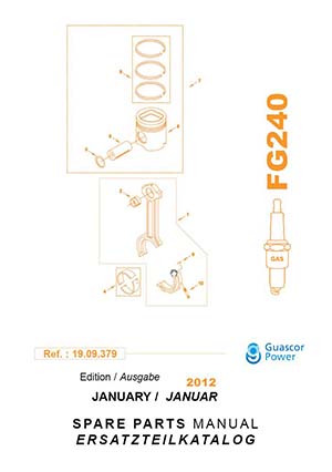 Spare Parts Manual Guascor FG240