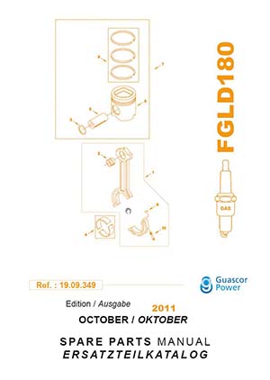 Spare Parts Manual Guascor FGLD180