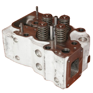 Guascor forced lubricated cylinder head